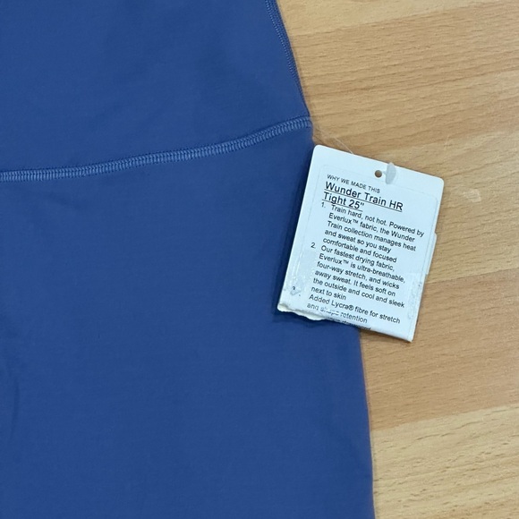 New Lululemon Wunder Train HR Tight 25” - Picture 2 of 10